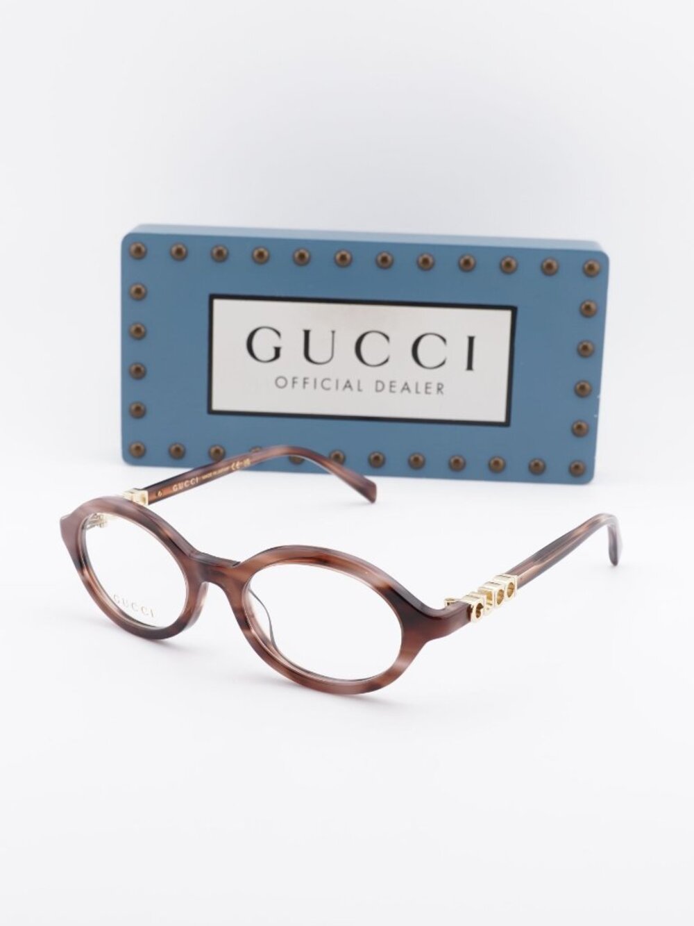 Gucci GG2153O 003 Oval Women Eyeglasses 51mm - Havana
